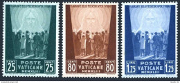 Vatican 84-86, Hinged. Michel 96-98. Picture Of Jesus, 1943. - Ungebraucht