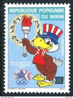 Benin C318, MNH. Michel . Olympics Los Angeles-1984. Sam The Eagle, Mascot. - Benin - Dahomey (1960-...)