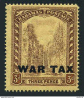 Bahamas MR 9, MNH. Michel 61. WAR TAX In Black, 1918. Queen's Staircase. - Bahama's (1973-...)