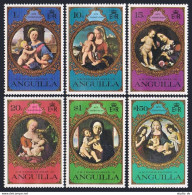 Anguilla 223-228,228a, MNH. Mi 223-228, Bl.10. Raphael, Dolci,Durer,Bellini,1975 - Anguilla (1968-...)