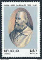 Uruguay 1150, MNH. Michel 1682. Garibaldi, Death Centenary, 1983. - Uruguay