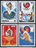 Senegal 786-789, MNH. Mi 983-986. Olympics Seoul-1988. Mascot; Running, Swimming - Senegal (1960-...)