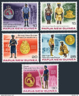 Papua New Guinea 486-490, MNH. Michel 355-359. New Constabulary, Badge, 1978. - Papouasie-Nouvelle-Guinée