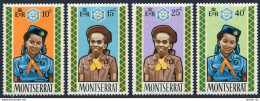 Montserrat 252-255, MNH. Michel 251-254. Girl Guides, 60th Ann. 1970. - Montserrat