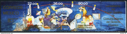 Mexico 1386-1388a,1389, MNH. Morelos Telecommunications Satellite Station, 1985. - México