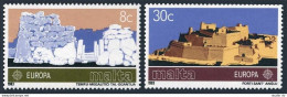 Malta 627-628, MNH. Michel 680-681. EUROPE CEPT-1983, Megalithic Temples, Fort. - Malte