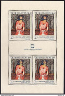 Czechoslovakia 1546a Sheet, MNH. Michel 1796 Klb. Cabaret Performer.Prague 1968. - Nuevos