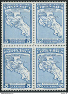 Costa Rica C256 Block/4, MNH. Michel 523. Map Of Costa Rica. - Costa Rica