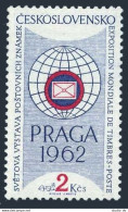 Czechoslovakia 1030,MNH.Michel 1251. PRAGA-1962 PhilEXPO. - Unused Stamps