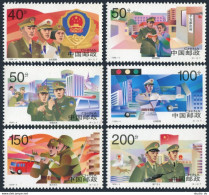 China PRC 2839-2844, MNH. Michel 2886-2891. Chinese People's Police, 1998. - Unused Stamps