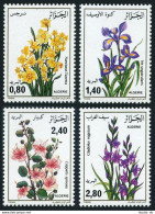 Algeria 825-828,MNH.Michel 924-927. Flowers,1986. - Argelia (1962-...)