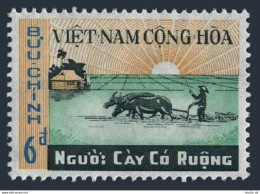 Viet Nam South 376, MNH. Mi 454. Agricultural Reform, 1970. Plower In Rice Field - Vietnam