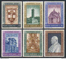 Vatican 317-322, MNH. Michel 382-387. 80th Birthday Of Pope John XXIII. 1961. - Unused Stamps