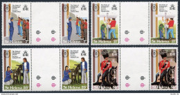 St Helena 360-363 Gutter,MNH.Michel 349-352. Duke Of Edinburgh's Awards,1981. - Sainte-Hélène