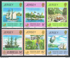 Jersey 236-241, MNH. Michel 228-233. Royal Geographical Society, 150th Ann.1980. - Jersey