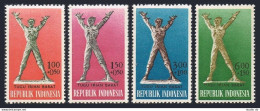 Indonesia B150-B153,MNH.Michel 380-383. West Irian Monument,Djakarta,1963. - Indonesië