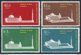 Indonesia B138-B141, MNH. Michel 329-332. New Istiqlal Mosque, Djakarta, 1962. - Indonesia