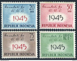 Indonesia 479-482,MNH.Michel 249-252. Constitution Of 1945.1959. - Indonésie