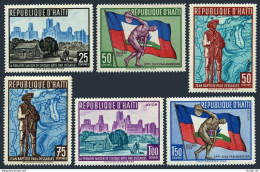 Haiti 448-450,C145-C147,MNH.Michel 580-585. Pan American Games,1959. - Haiti