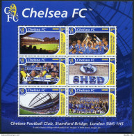 Grenada 3294 Af Sheet,MNH. English Soccer Teams, 2002. Chelsea. - Grenada (1974-...)