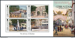 Gibraltar 1346 Ad Sheet, MNH. Old Views Of Gibraltar, 09.14.2012. - Gibraltar