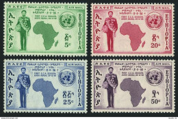 Ethiopia C60-C63,MNH.Michel 375-378. UN Economic Conference For Africa,1958. - Etiopia