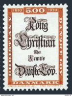 Denmark 741,MNH.Michel 784. Christian V Danish Law,300th Ann.1983. - Neufs