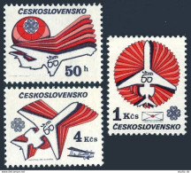 Czechoslovakia 2472-2474, MNH. Mi 2727-2729. World Communications Year WCY-1983. - Ongebruikt