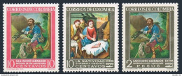 Colombia 747,C439-C440,MNH.St Isidore,Farmer,by Gregorio Y Ceballos.Redrawn 1962 - Colombie