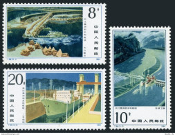 China PRC 1916-1918, MNH. Michel 1938-1940. Gezhou Dam, Yandtze River. 1984. - Neufs