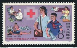 China PRC 1915, MNH. Michel 1937. Chinese Red Cross Society, 80th Ann. 1984. - Unused Stamps
