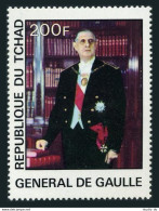 Chad 333,MNH.Michel 786. General Charles De Gaulle,1977. - Tschad (1960-...)