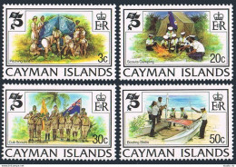 Cayman 490-493, MNH. Mi 494-497. Scouting Year 1982. Pitching, Boating Skills. - Cayman (Isole)