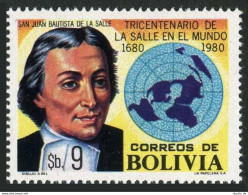 Bolivia 653, MNH. Michel 965. St Baptiste De La Salle, Educator. 1980. - Bolivien