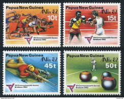 Papua New Guinea 571-574, MNH. Michel 455-458. Commonwealth Games,1983. Running, - República De Guinea (1958-...)