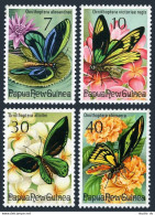 Papua New Guinea 415-418, MNH. Michel 288-291. Butterflies 1975. - Guinée (1958-...)