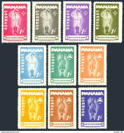 Panama RA52-RA61, MNH. Michel Zw 52-61. Postal Tax 1964. Boy Scout, Girl Scout. - Panamá