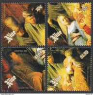 Niue 573-576, MNH. Michel 748-751. Christmas 1989. Rembrandt Paintings. - Niue