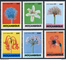 Mozambique 1041-1046,MNH.Michel 1119-1124. Flowering Plants,1988. - Mozambico