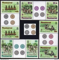 Montserrat 397-400 Gutter, MNH. Mi 397-400. Scouting Movement, 50th Ann. 1979. - Montserrat
