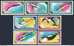 Mongolia 1855-1861,MNH.Michel 2141-2147. Marine Mammals 1990.Whales. - Mongolia