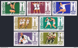 Mongolia 1106-1112,CTO.Mi 1287-1293. Olympics Moscow-1880.Weight Lifting,Archery - Mongolië