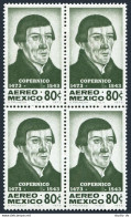 Mexico C416 Block/4,MNH.Michel 1398. Nicolaus Copernicus,astronomer,1973. - Mexiko