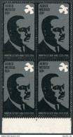 Mexico C339 Block/4,MNH. Michel 1281. Martin Luther King,1966. - México