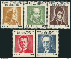 Mexico C396-C400, MNH. Mi 1362-1366. Mexican Art, Science Through The Centuries. - Mexico