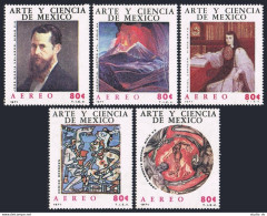 Mexico C380-C384, MNH. Mi 1338-1342. Mexican Art & Science, 1971. Mayan Warriors - Mexique