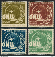 Mexico 813-816,MNH.Mi 899-902. United Nations Day,1946.Allegory Of World Peace. - Mexique