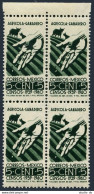 Mexico 752 Block/4,MNH.Mi 776. Census 1939.Allegory Of Agriculture. - Mexiko