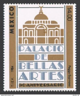 Mexico 1364 Block/4,MNH.Michel 1911. Palace Of Fine Arts,50th Ann.1984. - Mexico