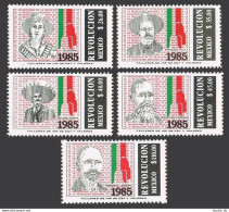 Mexico 1414-1418,MNH.Michel 1960-1964. 1910 Revolution-75,1985.Leaders. - Mexico